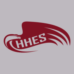 HHES Youth Zip-Up Hoodie Grey Design