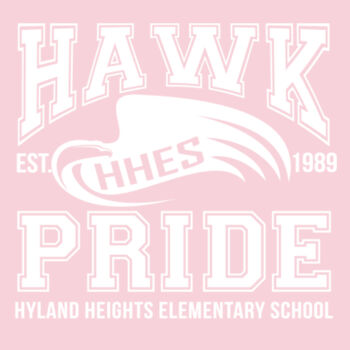 Hawk Pride Youth Hoodie Pink Design