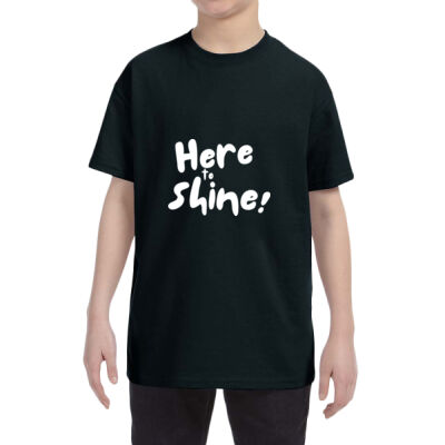 Gildan Youth 5.3 oz. T-Shirt G500B - Black Thumbnail