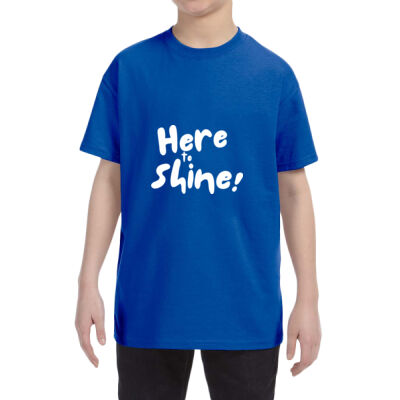 Gildan Youth 5.3 oz. T-Shirt G500B - Blue Thumbnail